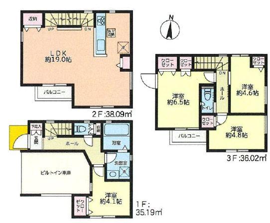 都筑区池辺町全2棟　B号棟