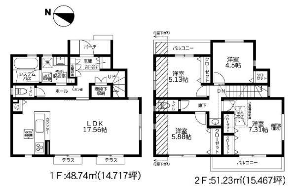 ガルボシティー旭区鶴ケ峰本町3丁目　5号棟