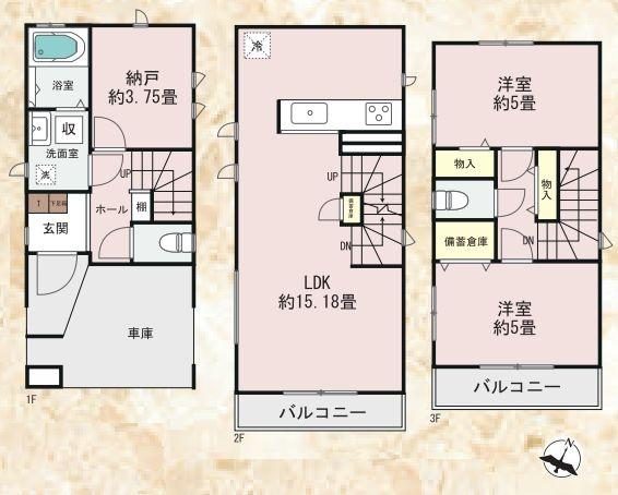 ハートフルタウン鶴見区上末吉6期全2棟　1号棟