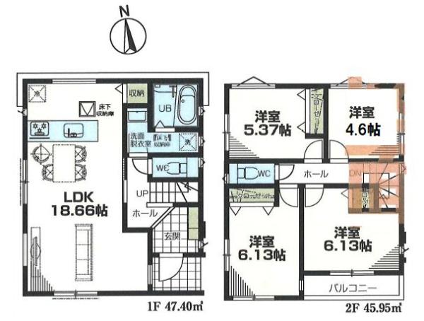 ミラスモシリーズ港北区富士塚2丁目全4棟　4号棟