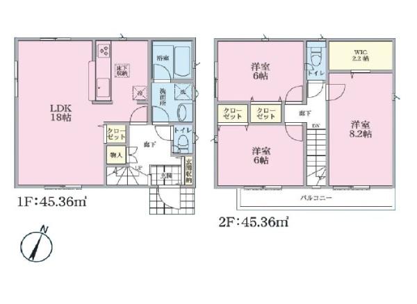 クレイドルガーデン常盤台第5全5棟　4号棟