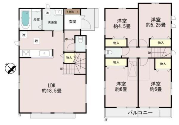 ハートフルタウン鶴見区北寺尾8期全2棟　1号棟