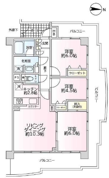 クレッセント大倉山西