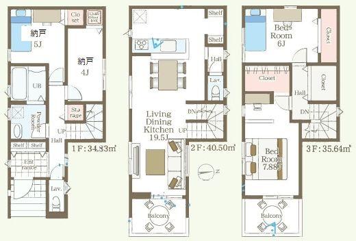 リーブルガーデン泉区岡津町第2全2棟　2号棟