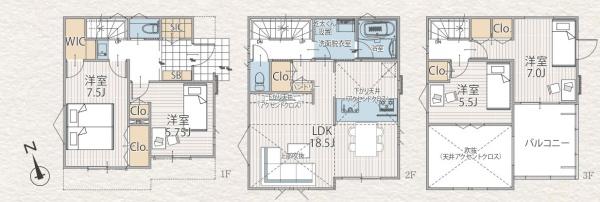 中区北方町1丁目