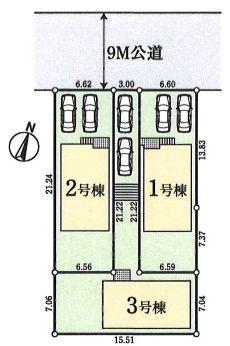ミラスモシリーズ南区永田山王台全3棟　2号棟