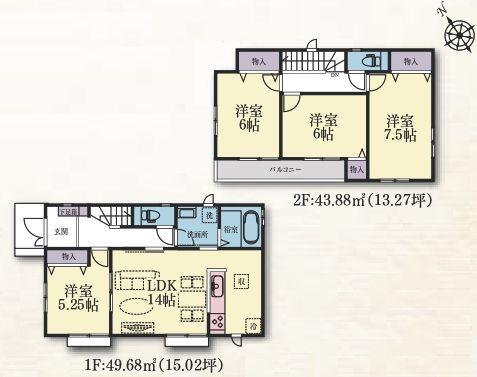 ハートフルタウンいぶき野2期全12棟　G号棟