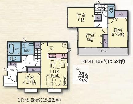 ハートフルタウンいぶき野2期全12棟　K号棟
