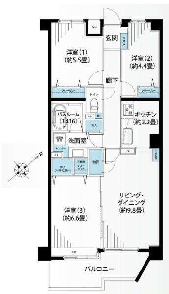 エクレール第2妙蓮寺