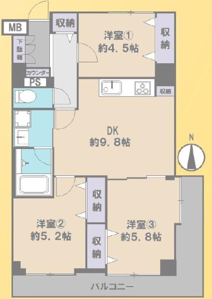 リバーサイドマンション綱島