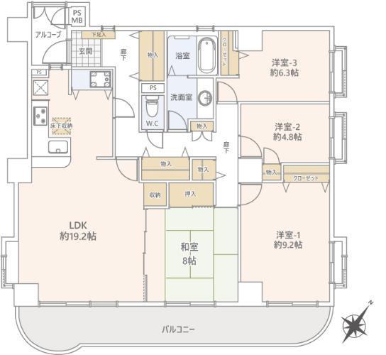ピュアハイツ南万騎が原