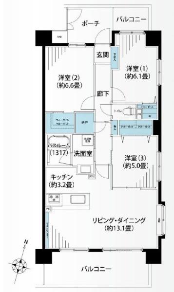 仲町台パークヒルズ六号棟