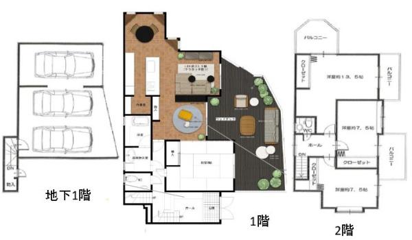 横浜市港北区仲手原２丁目の中古一戸建て