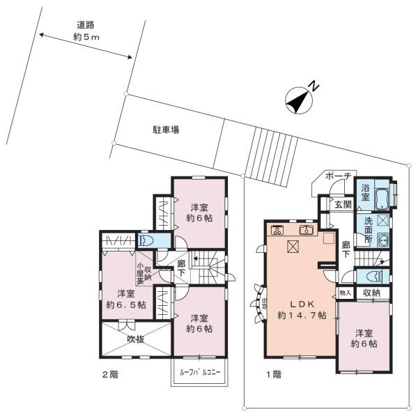 横浜市都筑区折本町の中古一戸建て