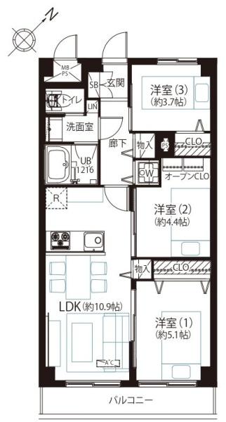 ライオンズマンション吉野町第6