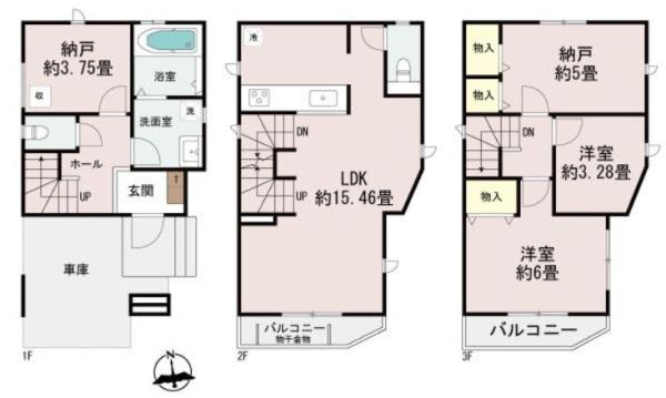 ハートフルタウン港北区小机町全2棟　B号棟