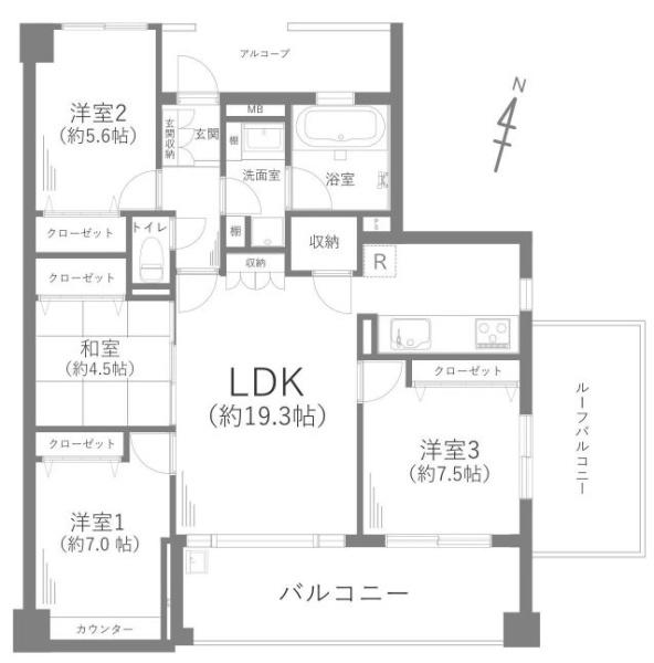 クレッセントユーパリノスの丘パームヒルズ