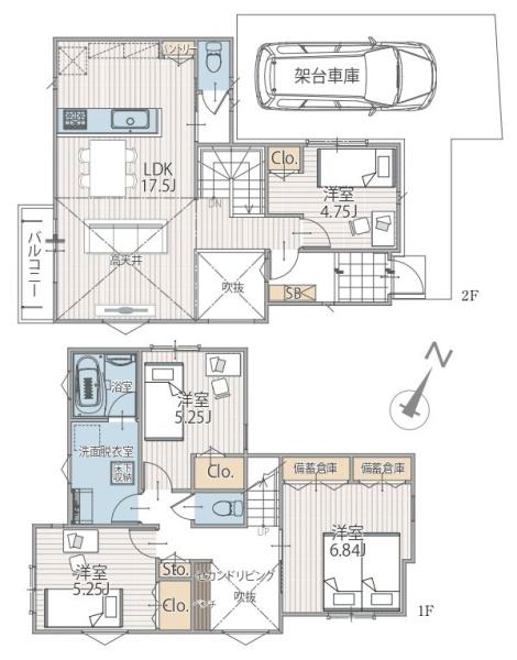神奈川区三ツ沢中町2期全2棟　1号棟