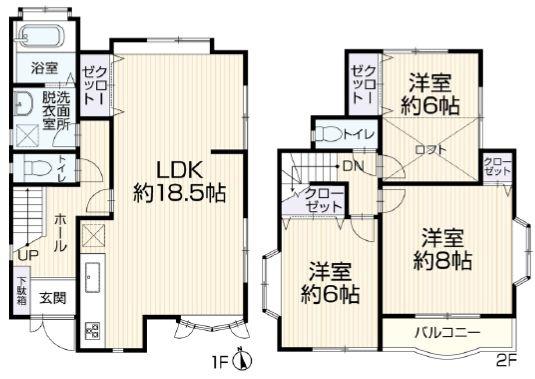 横浜市都筑区佐江戸町の中古一戸建て