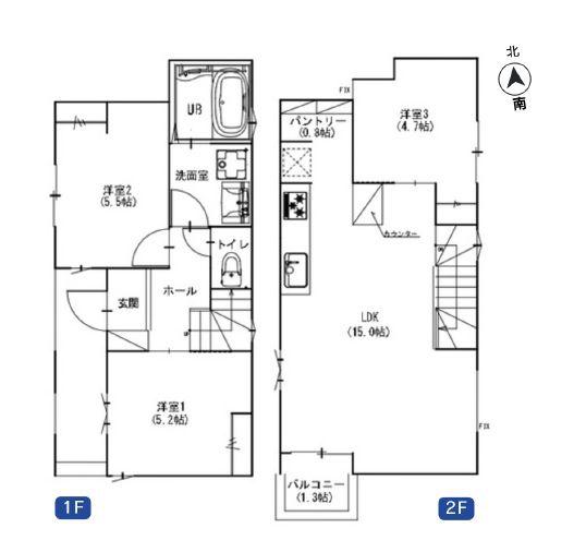 神奈川区菅田町全3棟　2号棟