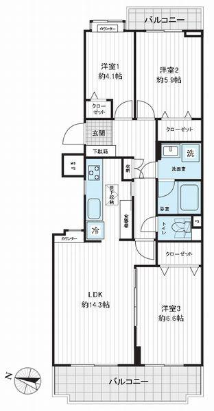 綱島富士見台パークホームズB棟