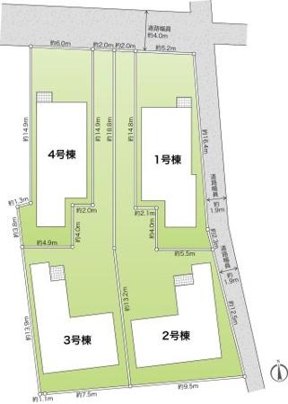 ベルガーデン旭区本宿町全4棟　3号棟