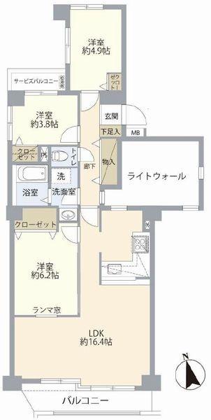 ライオンズマンション鶴ケ峰ガーデン
