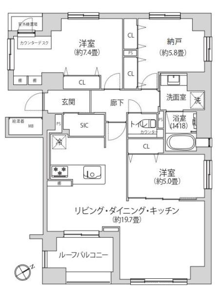 クレッセント新横浜イルドマーニ