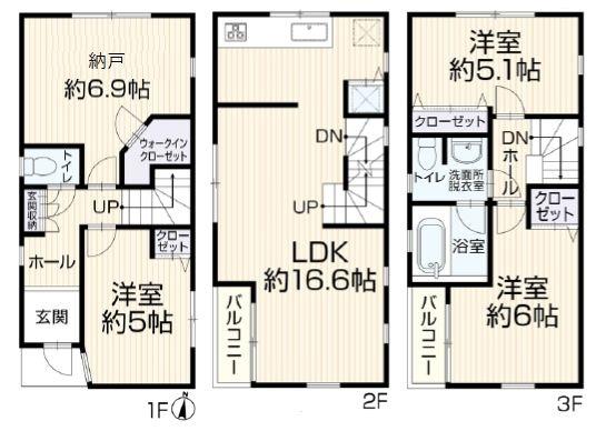 横浜市南区弘明寺町の中古一戸建て