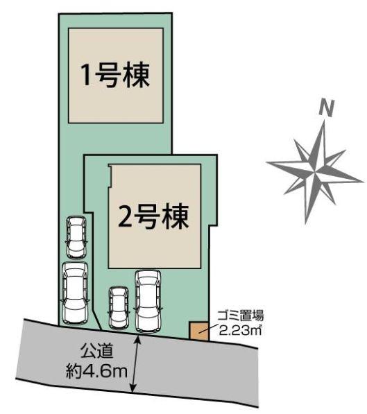 ブルーミングガーデン保土ケ谷区上菅田町全2棟　2号棟