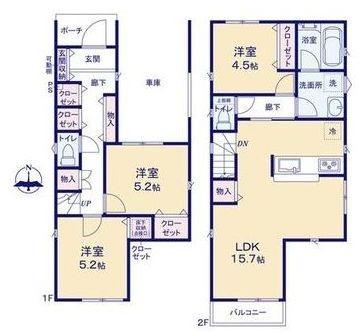 クレイドルガーデン磯子区久木町第2全4棟　1号棟