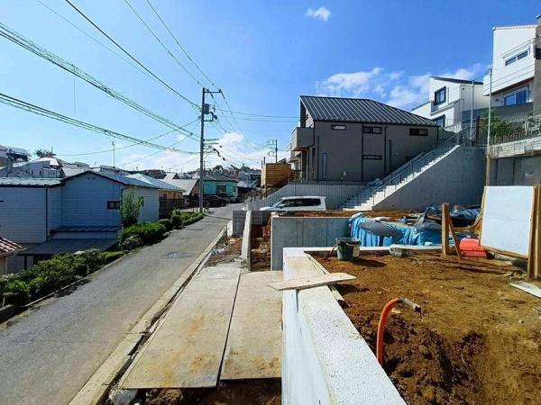 横浜市神奈川区二本榎の土地(現地土地写真)