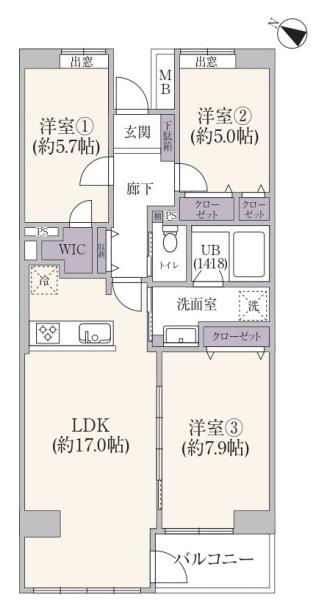 プロムナード仲町台１号棟