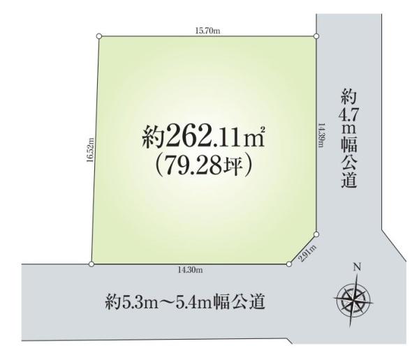 横浜市港北区錦が丘の土地