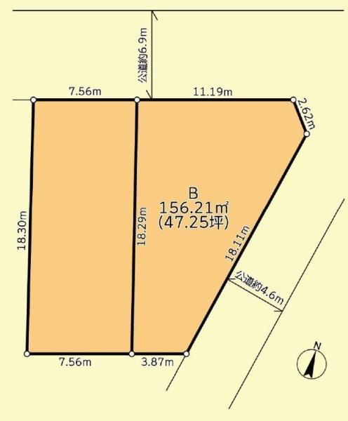 旭区万騎が原全2区画 B宅地