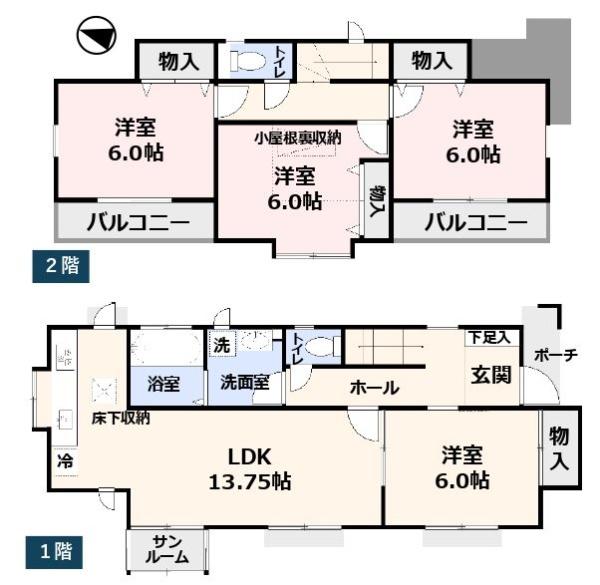 横浜市神奈川区六角橋５丁目の中古一戸建て