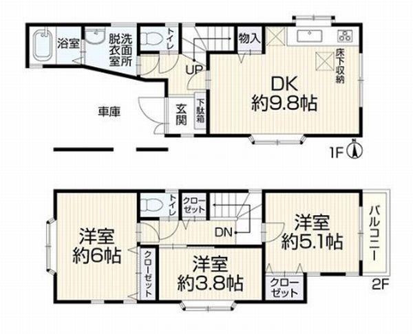横浜市港北区新吉田東１丁目の中古一戸建て