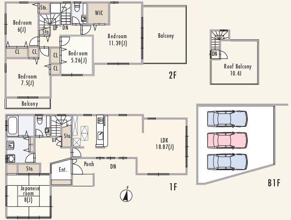 横浜市港北区綱島台の中古一戸建て