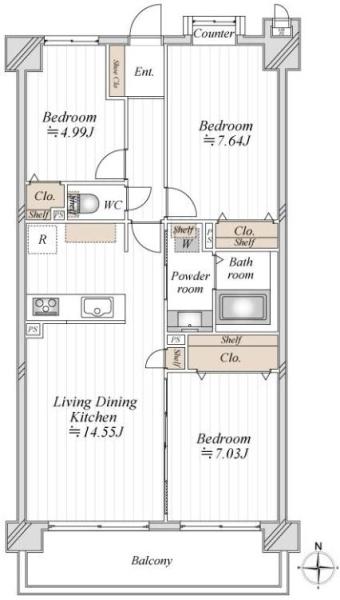 クリオ片倉町西壱番館