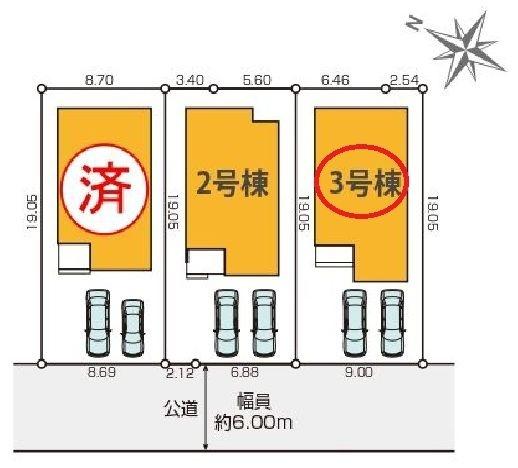 都筑区東山田2期全3棟　3号棟