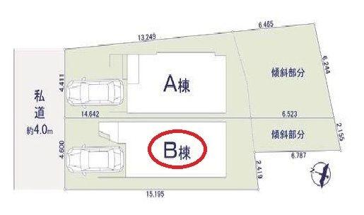 テイラーハウス神奈川区白幡東町全2棟　B棟