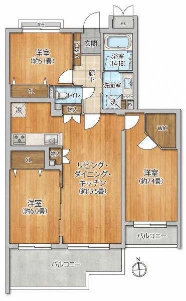 クリオ片倉町八番館