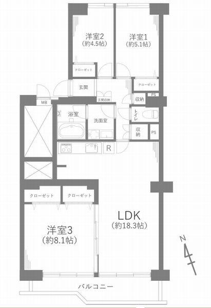 日吉第弐ハイムB棟
