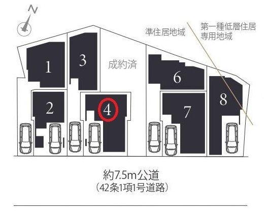 中区本牧間門全8棟　4号棟