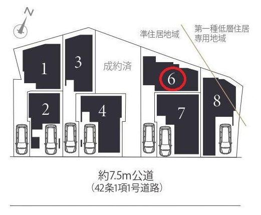 中区本牧間門全8棟　6号棟