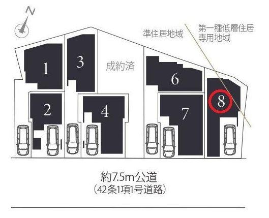 中区本牧間門全8棟　8号棟