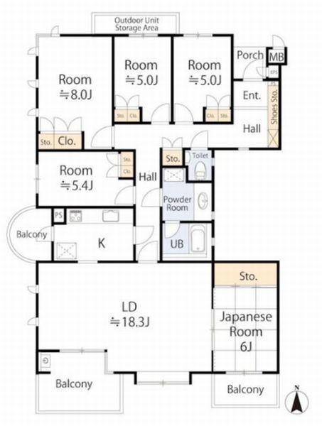 サザンヒルズ竹山七番館