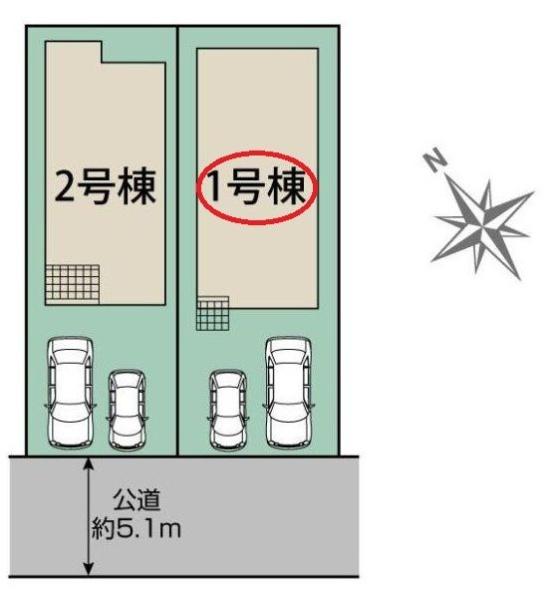 ブルーミングガーデン南区中里4丁目全2棟　1号棟