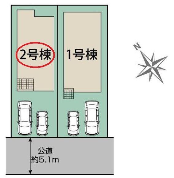ブルーミングガーデン南区中里4丁目全2棟　2号棟