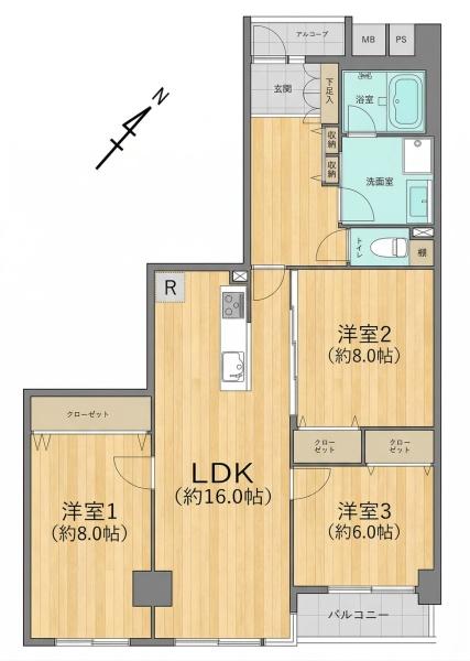新山下ベイシティ第六号棟